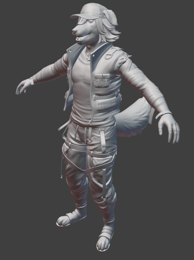 Behind the scenes look at VR avatar sculpt